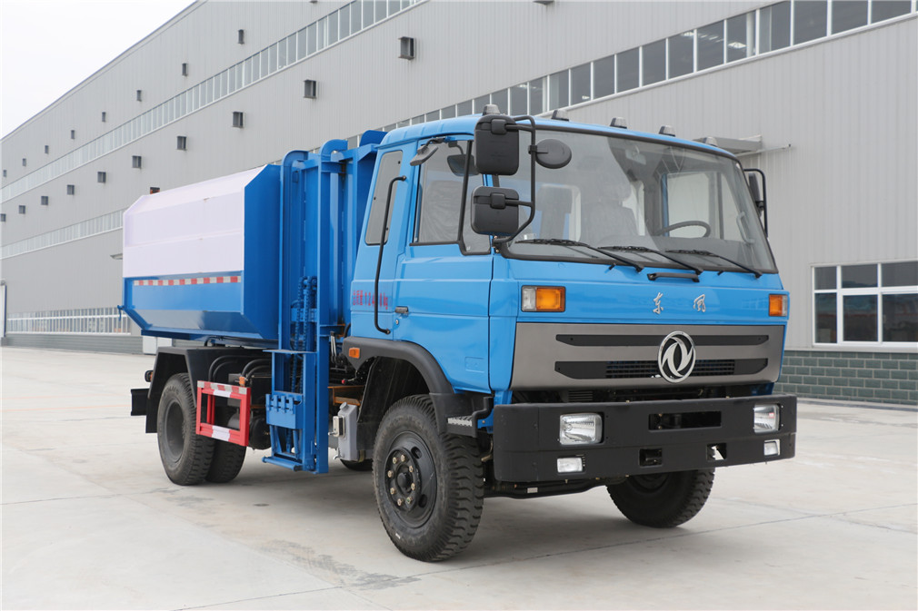 東風145/12方掛桶垃圾車