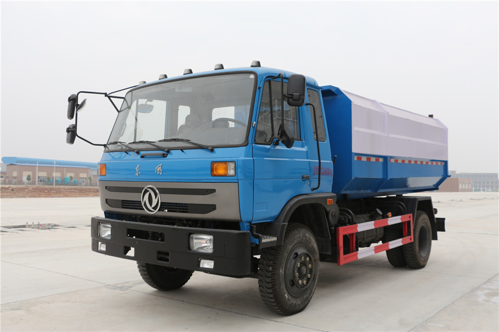 東風145/12方掛桶垃圾車