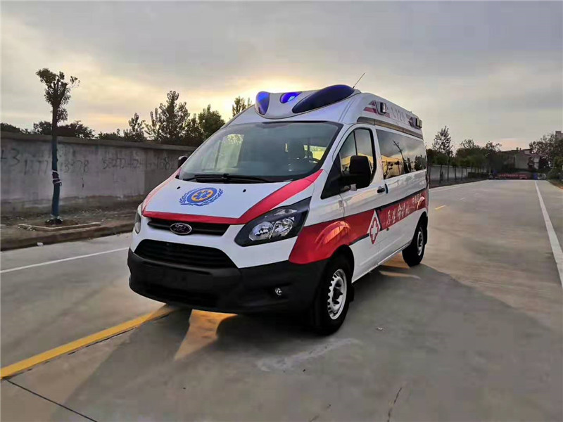 福特V362中軸中頂救護車(泰格警燈)