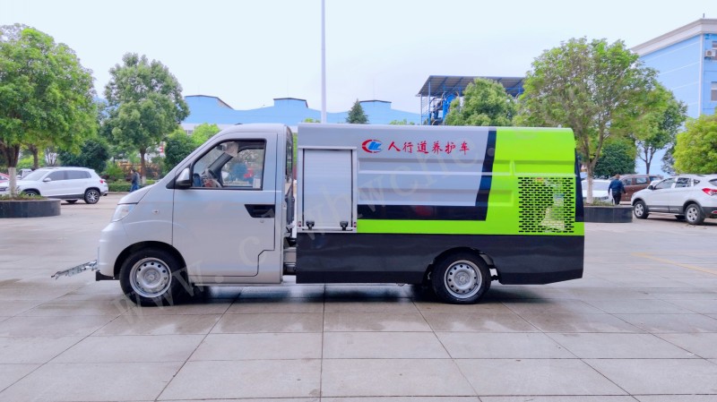 開瑞1.5方路面清洗車報價 路面養護車價格 藍牌路面清洗車廠家