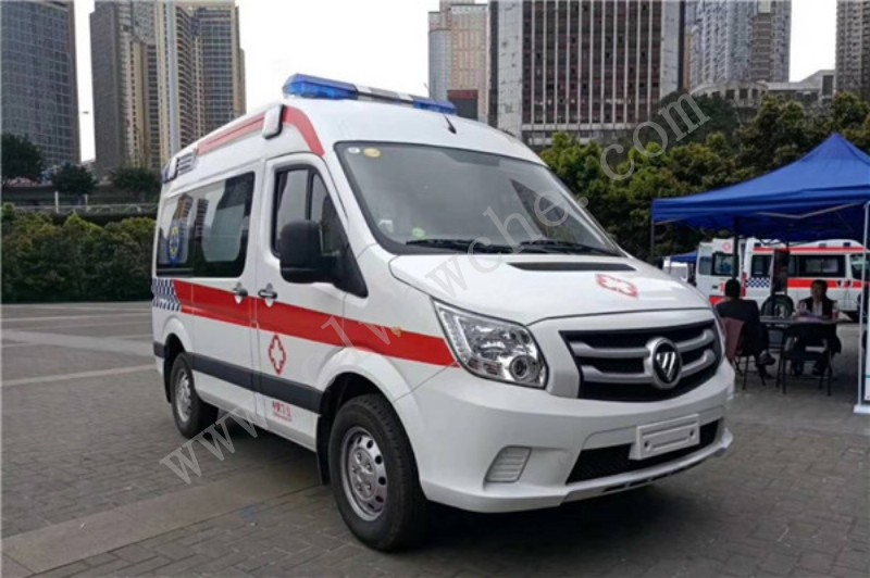 福田圖雅諾短軸轉(zhuǎn)運型救護(hù)車