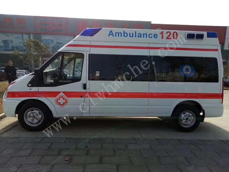 福特348長軸福星頂監護型救護車