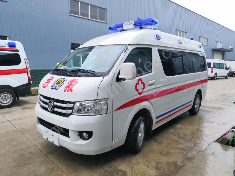 福田G7長軸轉(zhuǎn)運型救護(hù)車