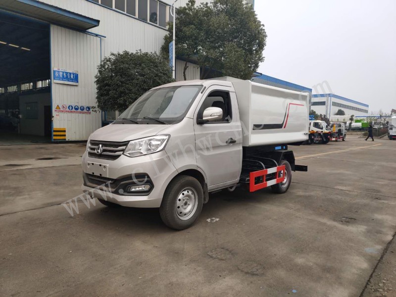 3方掛桶垃圾車價格 長安3-4方掛桶垃圾車報價 長安掛桶垃圾車廠家