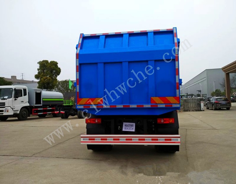 東風D3壓縮式對接垃圾車 16方壓縮式對接垃圾車價格 廠家
