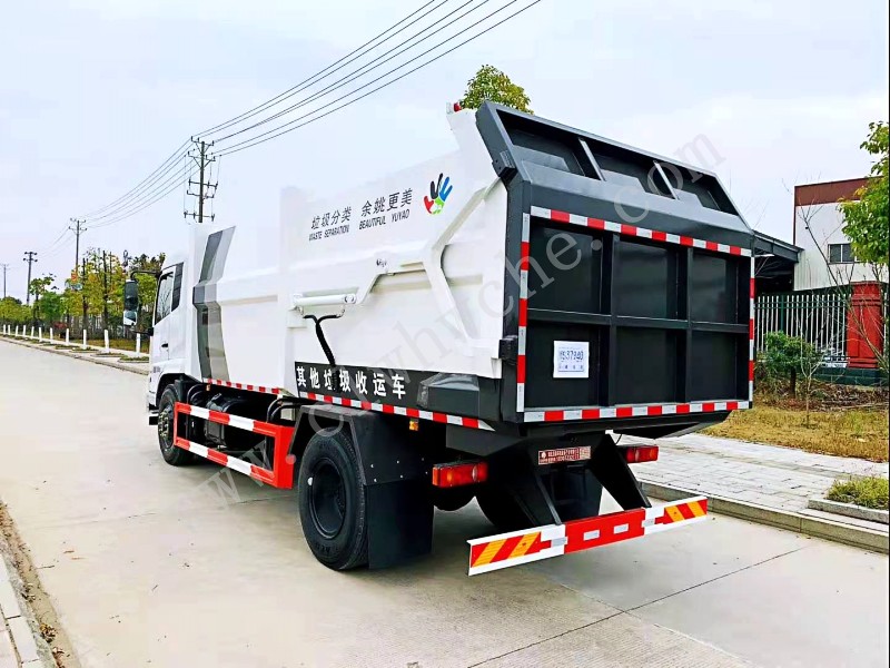 東風天錦18方壓縮式對接垃圾車 國六天錦壓縮式對接垃圾車廠家報價