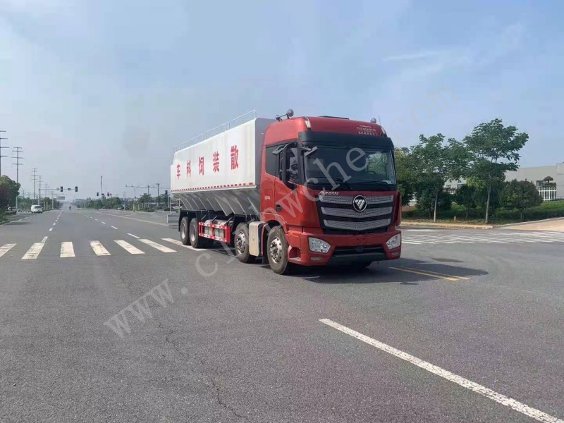 歐曼前四后八40方散裝飼料運輸車  價格  報價 廠家
