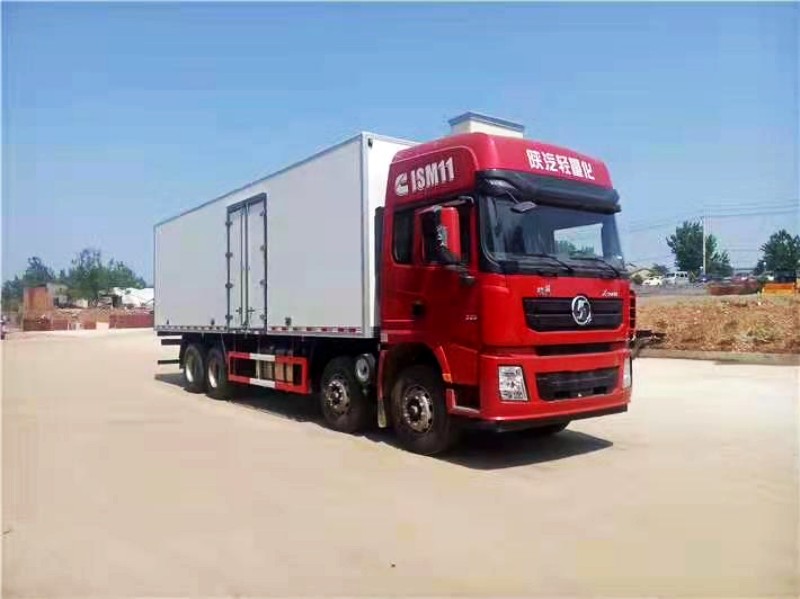 陜汽前四后八9.5米冷藏車（容積60方）  2-9.6米冷藏車價(jià)格廠家報(bào)價(jià)大全