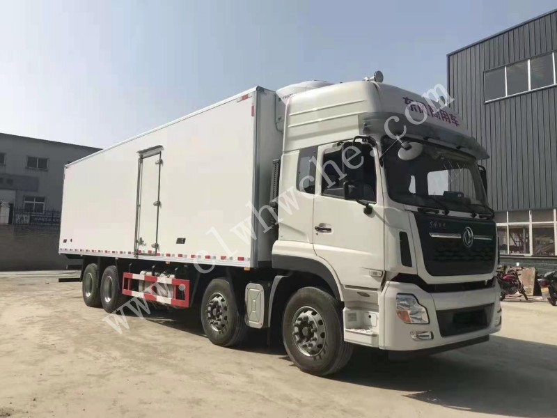 ?東風天龍KL前四后八9.4米冷藏車  冷藏車價格 報價 廠家